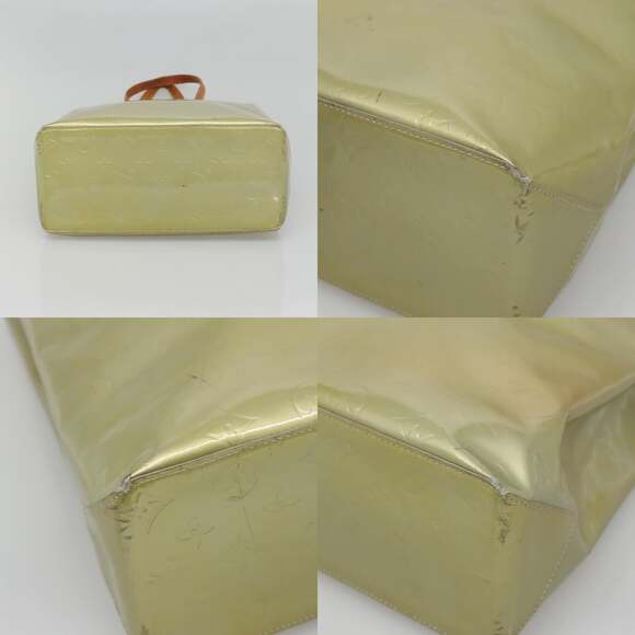 LOUIS VUITTON Monogram Vernis Reade MM Hand Bag Gris M91142 - Picture 10 of 12